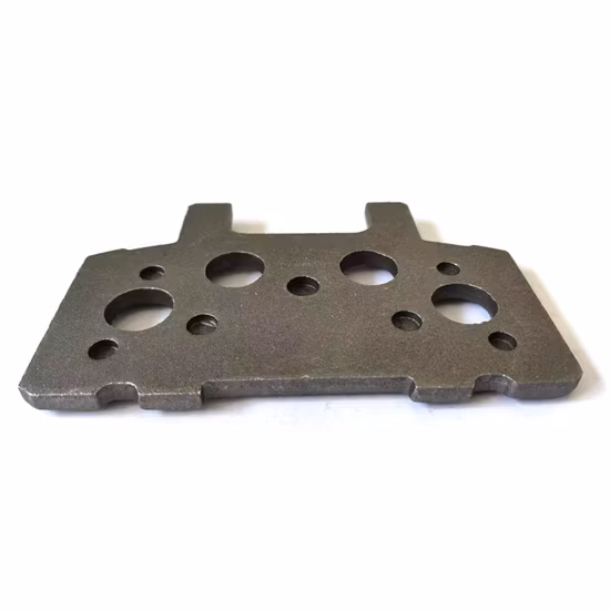 Plaque de support de pièces automobiles de plaquettes de frein d'usine de Chine D257